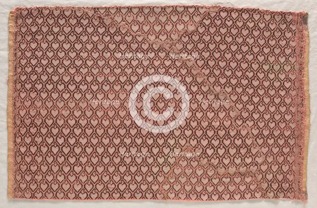 Brocade Textile, early 1600s. Creator: Unknown.
