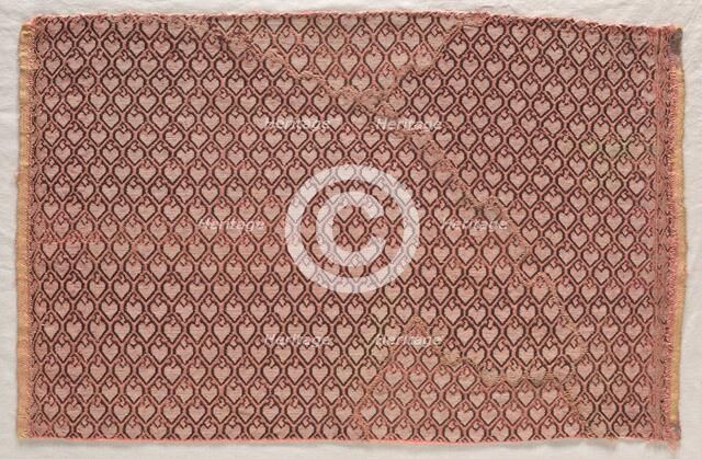 Brocade Textile, early 1600s. Creator: Unknown.