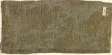 Brocade Textile, Italian, 13th-15th century. Creator: Unknown