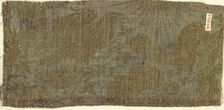 Brocade Textile, Italian, 13th-15th century. Creator: Unknown