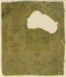 Brocade Textile, Italian, 14th century. Creator: Unknown