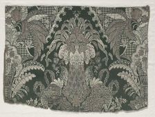 Brocade Fragment, early 1700s. Creator: Unknown