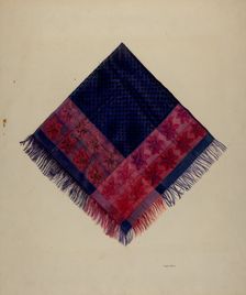 Brocade Kerchief, c. 1938. Creator: Angelo Bulone
