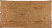 Brocade, silk. A Buddhist monk's robe, patched: Kesa, Edo period, 1615-1868. Creator: Unknown