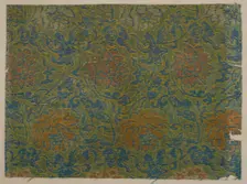Brocade, silk. A sample, Edo period, 1615-1868. Creator: Unknown