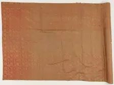 Brocade, silk. A priest's robe, patched: Kesa, Edo period, 1615-1868. Creator: Unknown