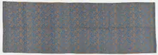 Brocade, silk. An obi, unsewn, Edo period, 1615-1868. Creator: Unknown