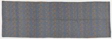 Brocade, silk. An obi, unsewn, Edo period, 1615-1868. Creator: Unknown