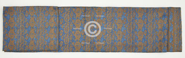 Brocade, silk. An obi, Edo period, 1615-1868. Creator: Unknown.