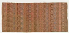 Brocade, silk, Edo period, 1615-1868. Creator: Unknown