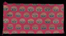 Brocaded Book Cover, 1800s. Creator: Unknown