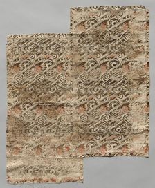 Brocaded Silk, 1700s. Creator: Unknown