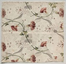 Brocaded Silk, 1723 - 1774. Creator: Unknown