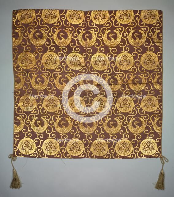 Brocaded Silk, 1800s. Creator: Unknown.