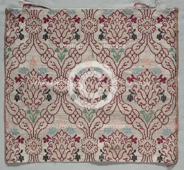 Brocaded Textile, 1500s. Creator: Unknown.
