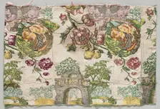 Brocaded Textile, 1700s. Creator: Unknown