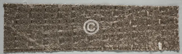 Brocaded Textile, early 1600s. Creator: Unknown.
