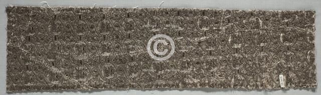 Brocaded Textile, early 1600s. Creator: Unknown.