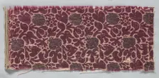Brocaded Textile Fragment, late 1500s - early 1600s. Creator: Unknown