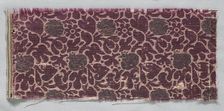 Brocaded Textile Fragment, late 1500s - early 1600s. Creator: Unknown