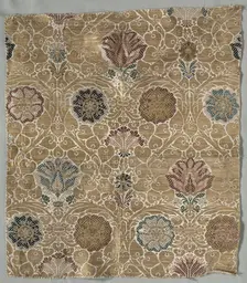 Brocaded Textile, late 1500s. Creator: Unknown