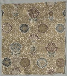 Brocaded Textile, late 1500s. Creator: Unknown