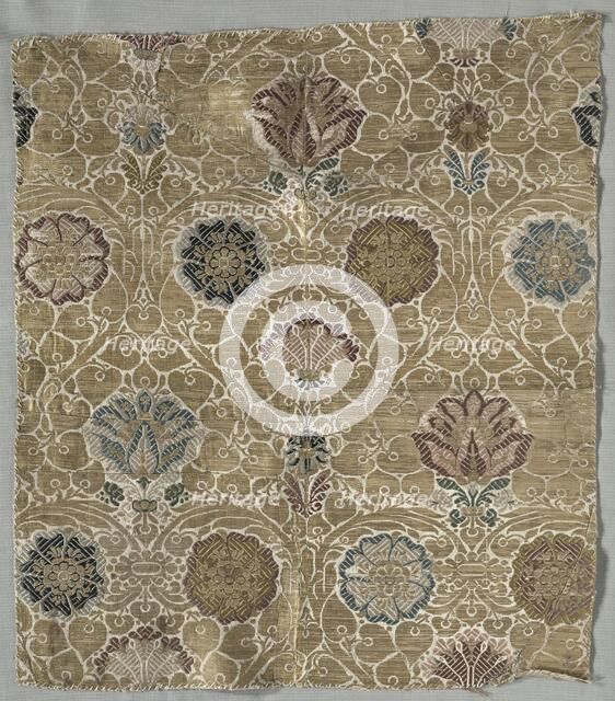 Brocaded Textile, late 1500s. Creator: Unknown.