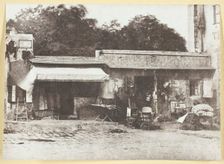 Brocanteurs rue de Rocher, 1842/50, printed 1965. Creator: Hippolyte Bayard