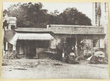 Brocanteurs rue de Rocher, 1842/50, printed 1965. Creator: Hippolyte Bayard