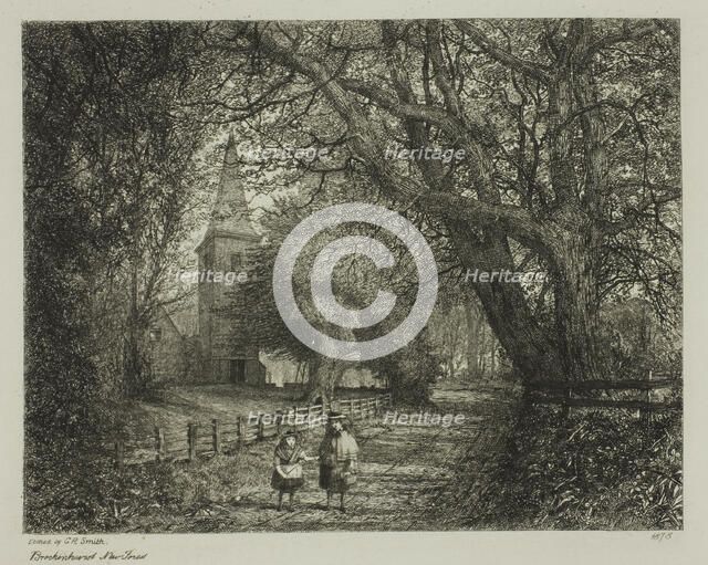 Brockenhurst, New Forest, 1878. Creator: GR Smith.