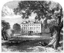 Brocket Hall, Hatfield, Herts, where Lord Palmerston died, 1865. Creator: Unknown
