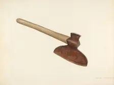 Broad Axe, c. 1941. Creator: Archie Thompson