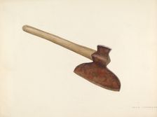 Broad Axe, c. 1941. Creator: Archie Thompson