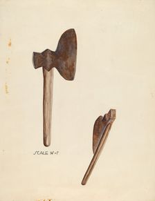 Broad Axe, c. 1941. Creator: Roberta Elvis