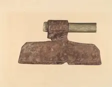 Broad Axe, c. 1939. Creator: Paul Poffinbarger