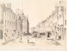 Broad Street, Aberdeen, c1840s. Creator: Unknown