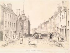 Broad Street, Aberdeen, c1840s. Creator: Unknown