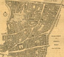 Broad Street and Cornhill Wards 1897. Creator: Unknown