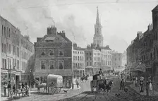 Broad Street, Bloomsbury, London, 1831. Artist: William Woolnoth