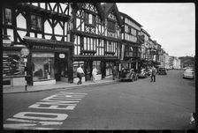 Broad Street, Ludlow, Shropshire, c1955-c1980. Creator: Ursula Clark