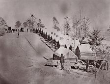 Broadway Landing, Appomattox River, 1864. Creator: William Frank Browne