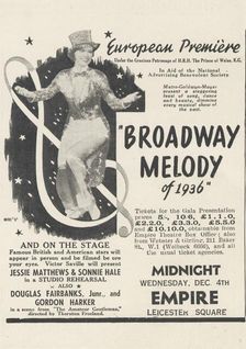 Broadway Melody of 1936 , 1935
