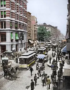 Broadway, New York 19th century