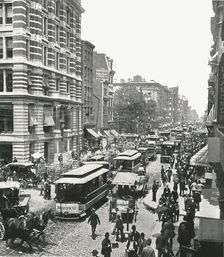 Broadway, New York, USA, 1895. Creator: Unknown
