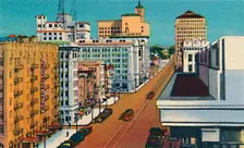 Broadway. San Diego, California c1941