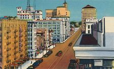 Broadway. San Diego, California c1941