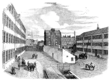 Broadwood's Pianoforte Manufactory, Horseferry-road, Westminster, 1858. Creator: Unknown