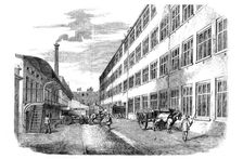 Broadwood's Pianoforte Manufactory, Horseferry-road, Westminster, 1858. Creator: Unknown