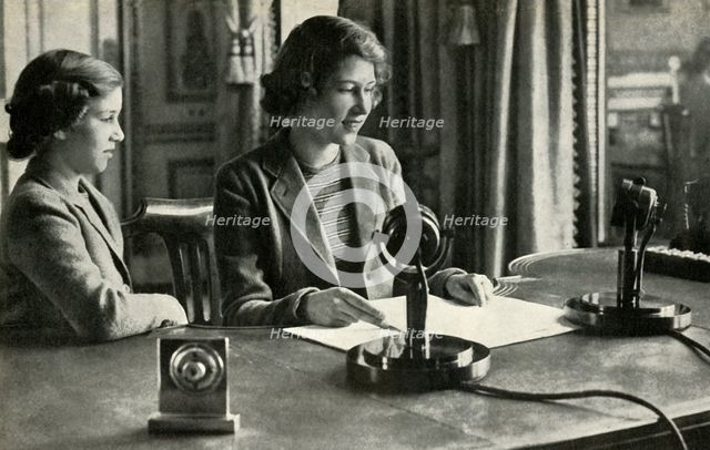'Broadcasting to the Children of the Empire - 13th October, 1940', 1947. Creator: Unknown.
