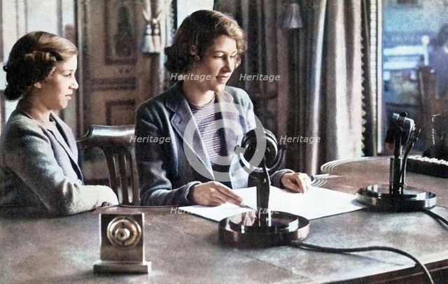 'Broadcasting to the Children of the Empire - 13th October, 1940', 1947. Creator: Unknown.